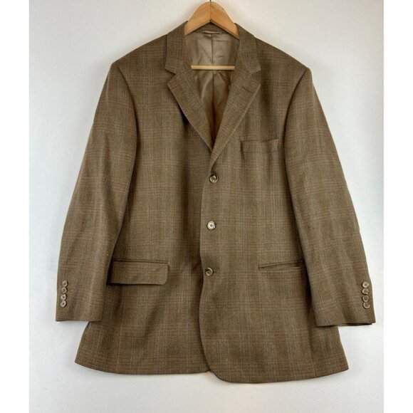 Other - Moores Claiborne Wool Brown Men Vintage Blazer Size 44 R